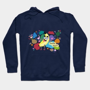 Fruit party Dancing banana Hoodie